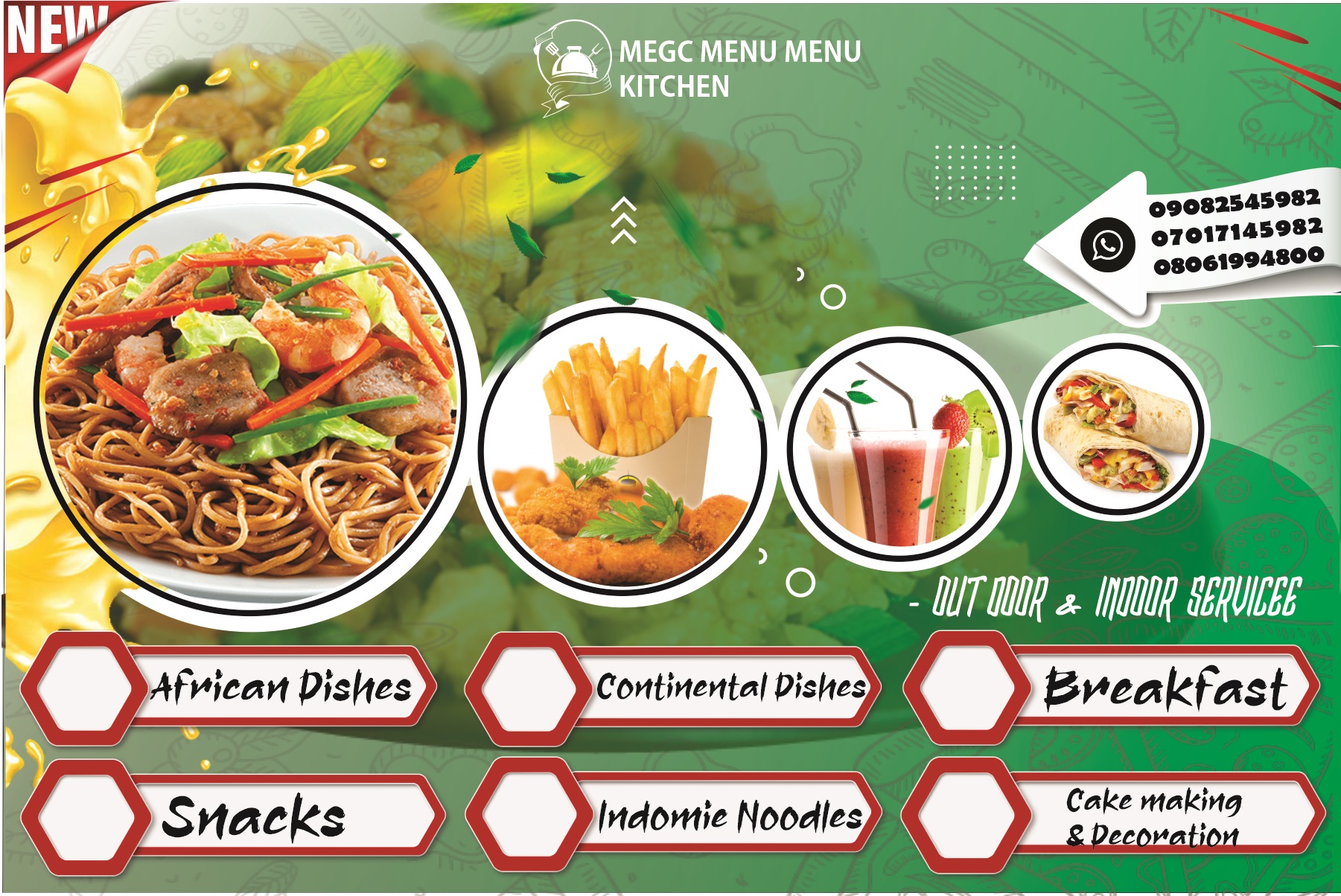 Food Restaurant poster design